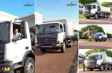 Campo Bonito - Governo Municipal adquiriu três novos caminhões caçamba traçados para reforçar frota